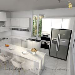 Thiết kế nội thất chung cư Hoàng Đạt - TKCC002