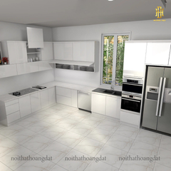 Thiết kế nội thất chung cư Hoàng Đạt - TKCC002