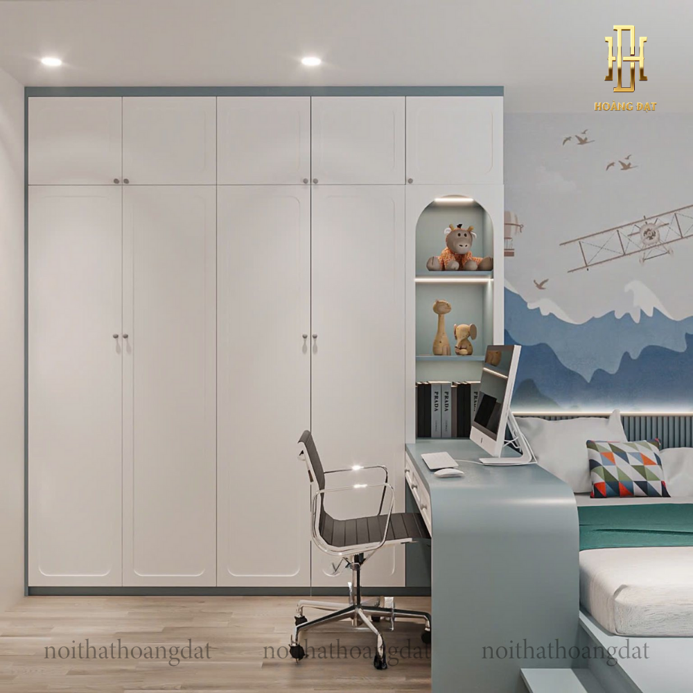 Thiết kế nội thất chung cư Hoàng Đạt - TKCC004