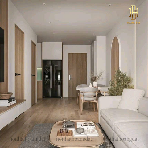 Thiết kế nội thất chung cư Hoàng Đạt - TKCC003