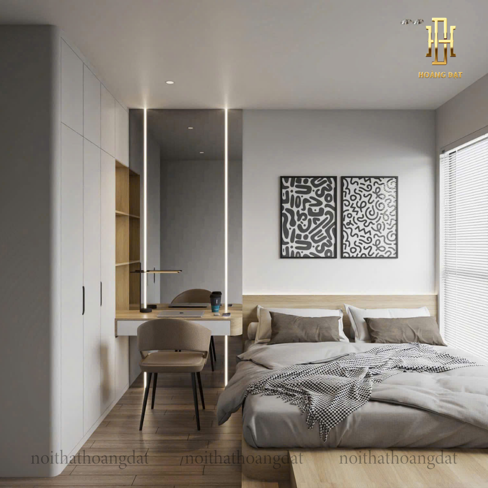 Thiết kế nội thất chung cư Hoàng Đạt - TKCC003