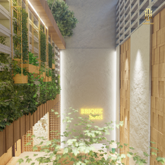 Thiết kế nội thất khách sạn Hoàng Đạt - TKKS002