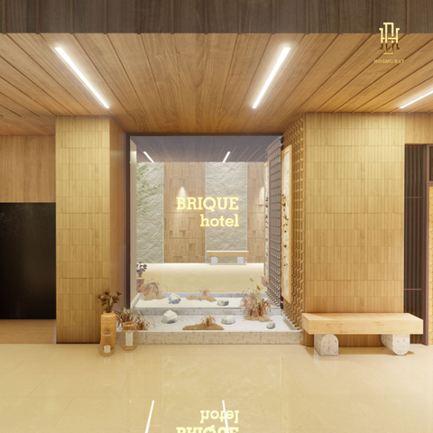 Thiết kế nội thất khách sạn Hoàng Đạt - TKKS002