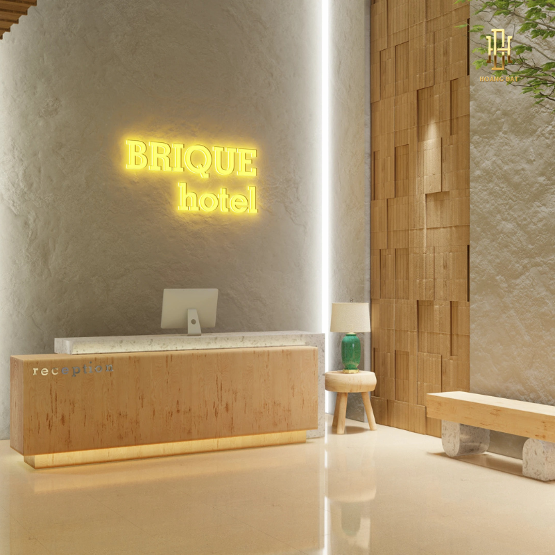 Thiết kế nội thất khách sạn Hoàng Đạt - TKKS002