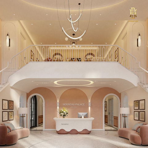 Thiết kế nội thất khách sạn Hoàng Đạt - TKKS003