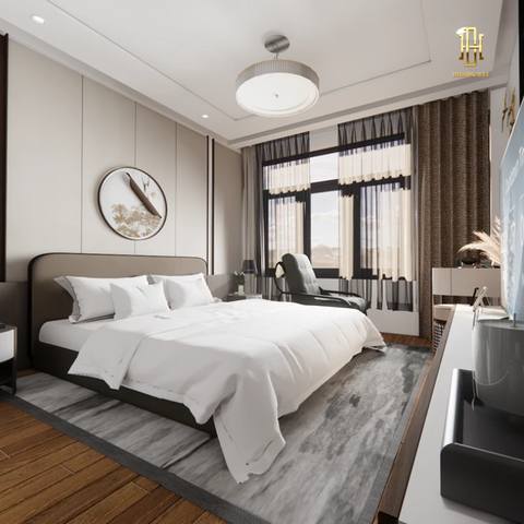 Thiết kế nội thất khách sạn Hoàng Đạt - TKKS005