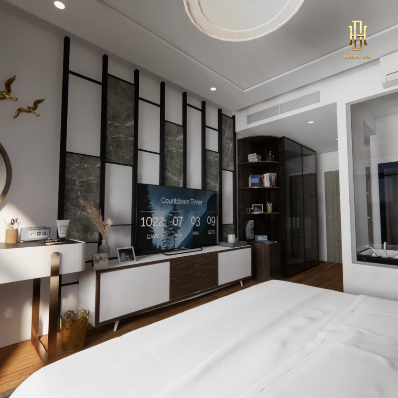 Thiết kế nội thất khách sạn Hoàng Đạt - TKKS005