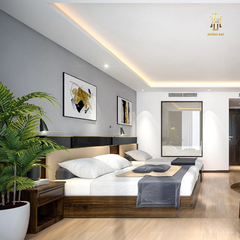 Thiết kế nội thất khách sạn Hoàng Đạt - TKKS006