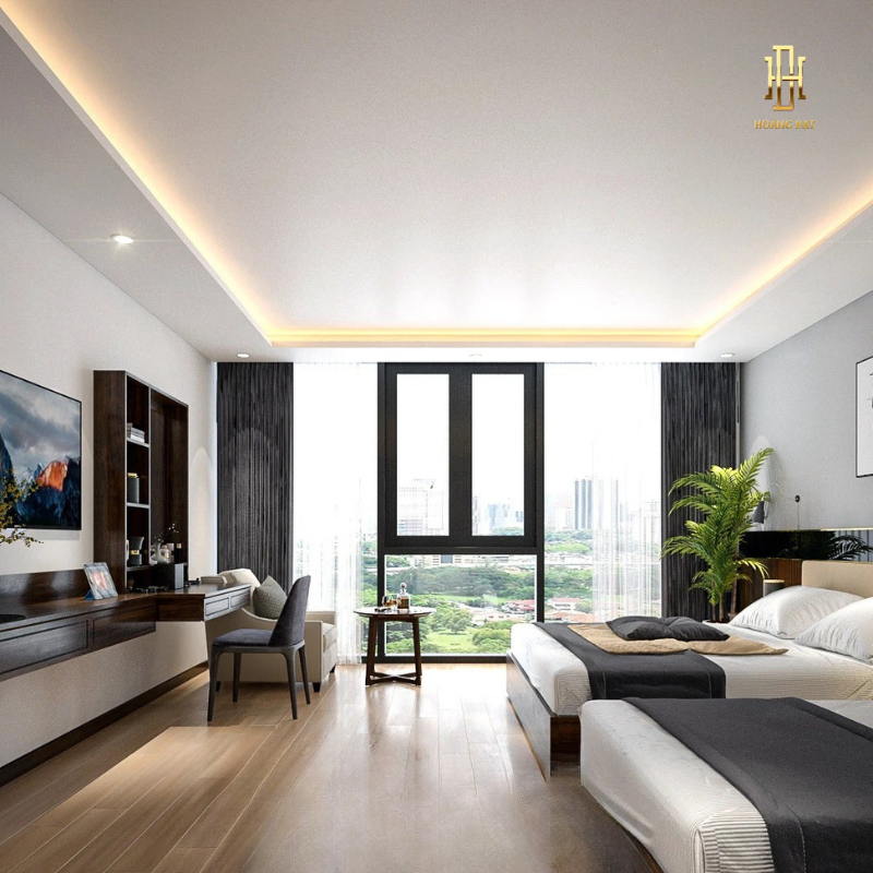 Thiết kế nội thất khách sạn Hoàng Đạt - TKKS006