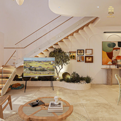 Thiết kế nội thất nhà phố Hoàng Đạt - TKNP005