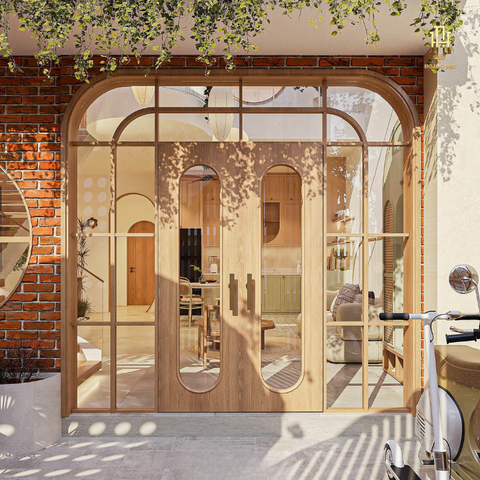 Thiết kế nội thất nhà phố Hoàng Đạt - TKNP005