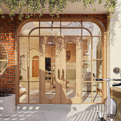 Thiết kế nội thất nhà phố Hoàng Đạt - TKNP005