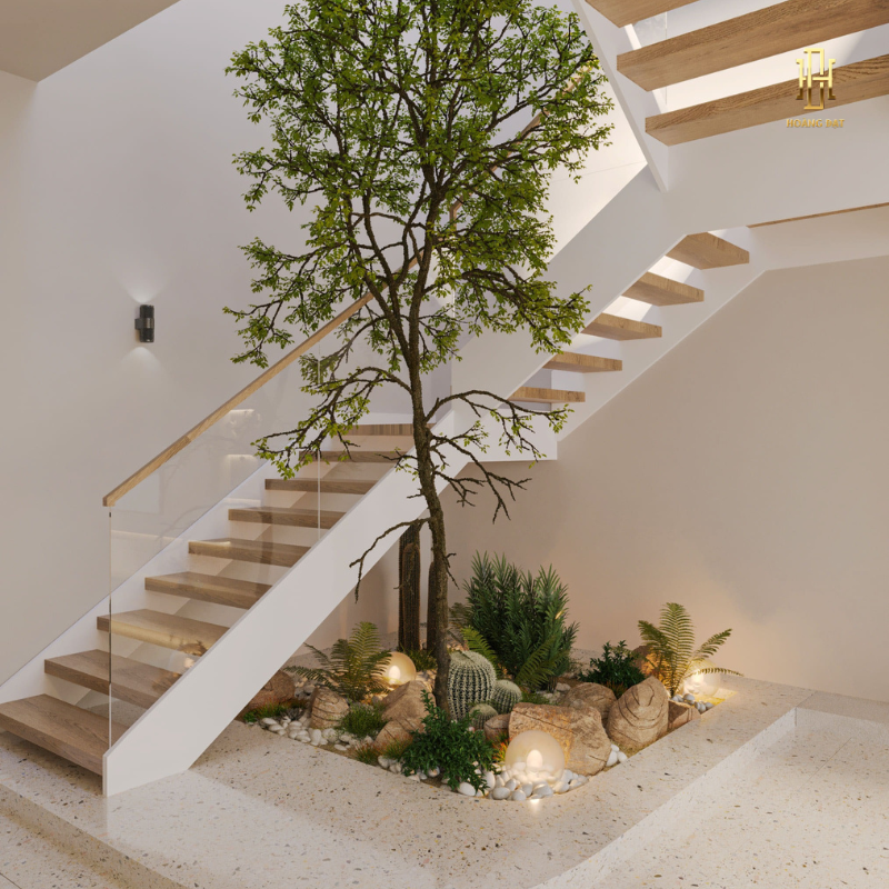 Thiết kế nội thất nhà phố Hoàng Đạt - TKNP006