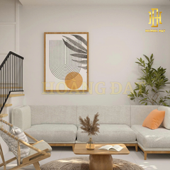 Thiết kế nội thất nhà phố Hoàng Đạt - TKNP004