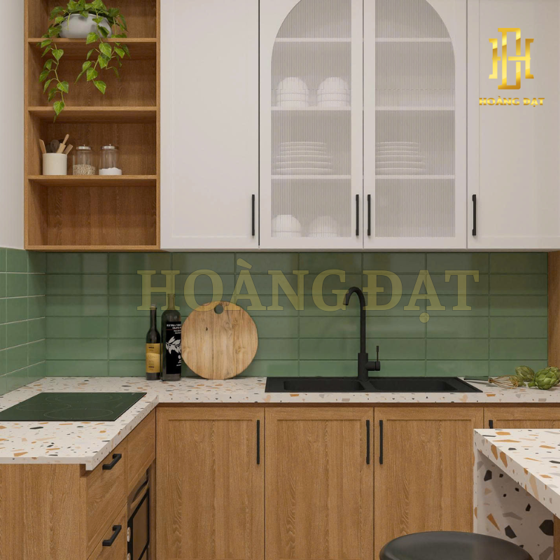 Thiết kế nội thất nhà phố Hoàng Đạt - TKNP004