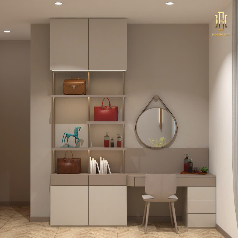 Thiết kế nội thất nhà phố Hoàng Đạt - TKNP002