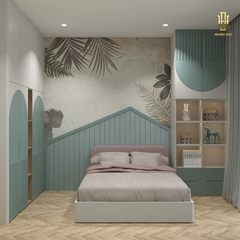 Thiết kế nội thất nhà phố Hoàng Đạt - TKNP002