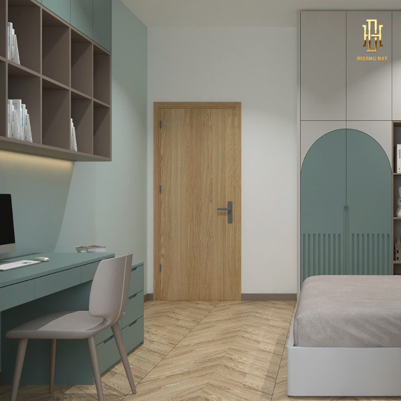 Thiết kế nội thất nhà phố Hoàng Đạt - TKNP002