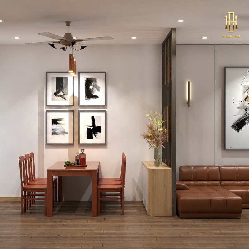 Thiết kế nội thất nhà phố Hoàng Đạt - TKNP002