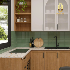 Thiết kế nội thất nhà phố hiện đại kết hợp Scandinavian - TK3D014