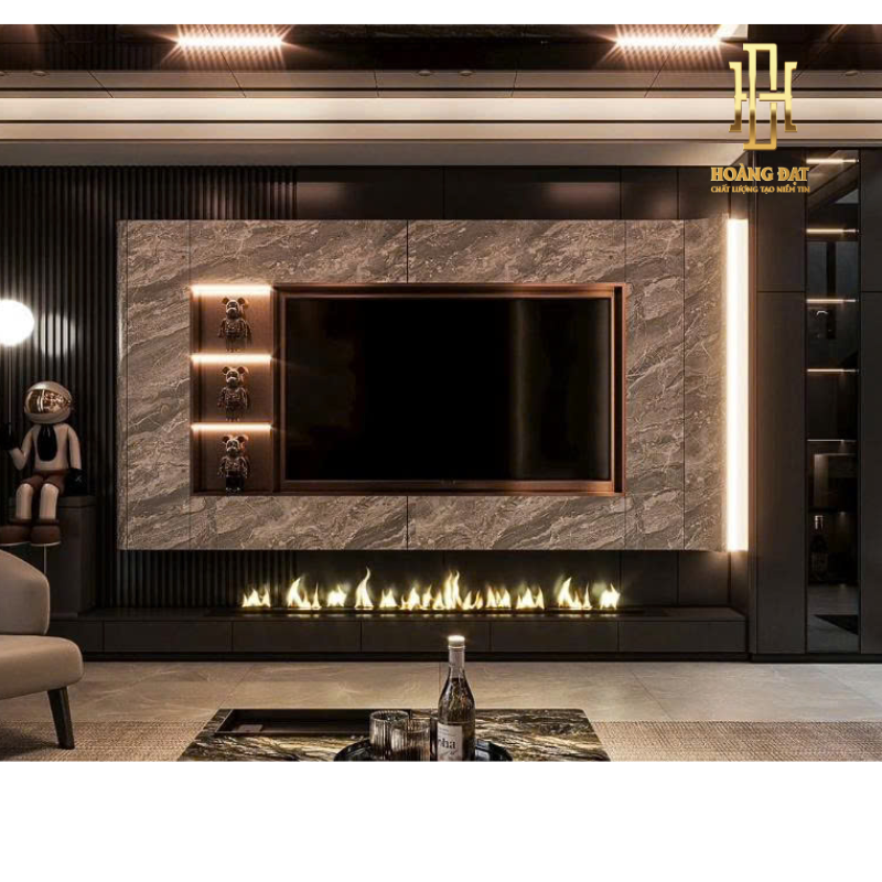 Thiết kế nội thất nhà phố hiện đại - TK3D011