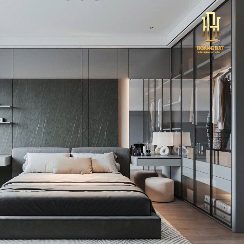 Thiết kế nội thất nhà phố hiện đại - TK3D012