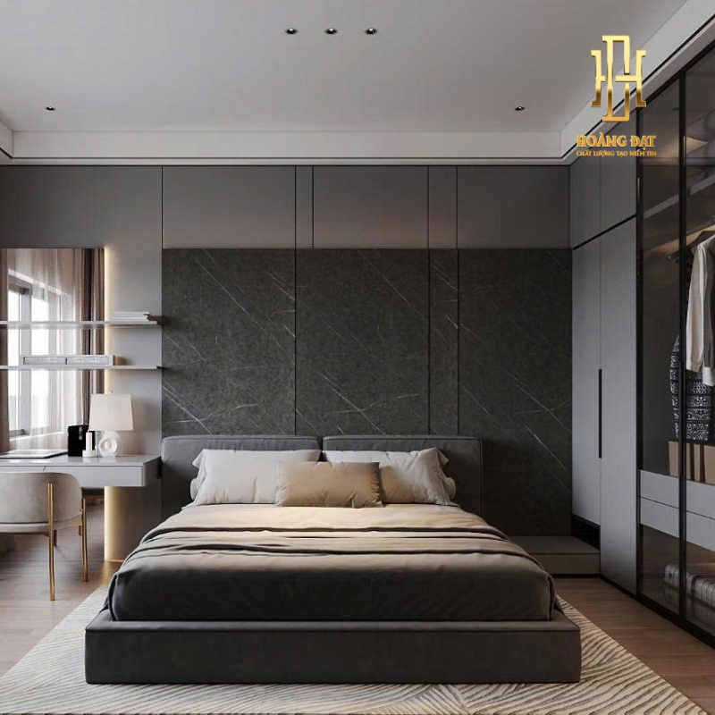 Thiết kế nội thất nhà phố hiện đại - TK3D012