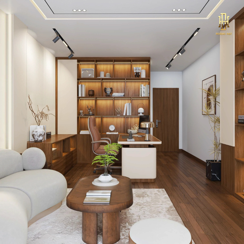 Thiết kế nội thất văn phòng Hoàng Đạt - TKVP004