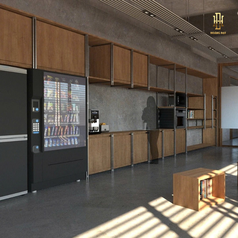 Thiết kế nội thất văn phòng Hoàng Đạt - TKVP005