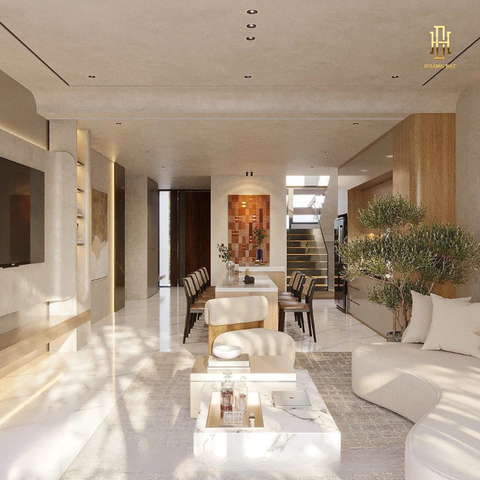 Thiết kế nội thất biệt thự Hoàng Đạt - TKBT005