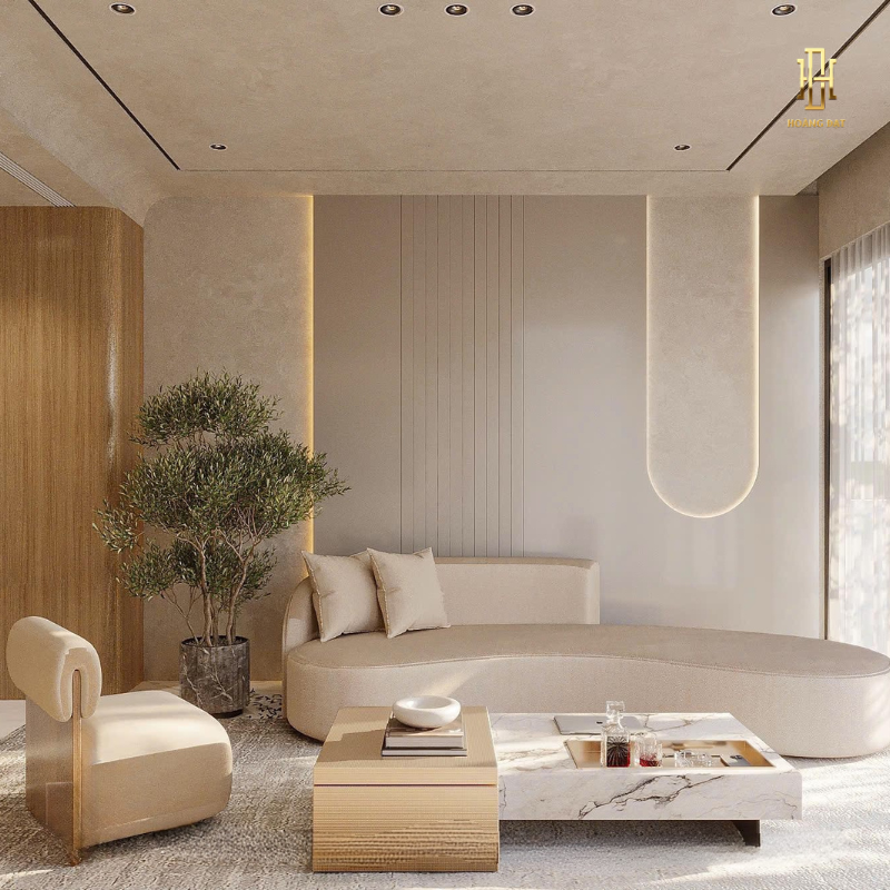 Thiết kế nội thất biệt thự Hoàng Đạt - TKBT006