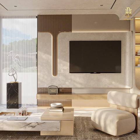 Thiết kế nội thất biệt thự Hoàng Đạt - TKBT006