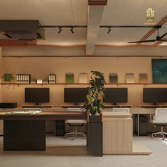 Thiết kế nội thất văn phòng Hoàng Đạt - TKVP002