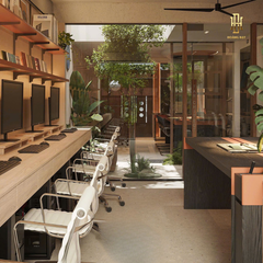 Thiết kế nội thất văn phòng Hoàng Đạt - TKVP002