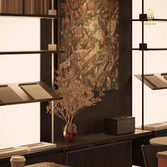 Thiết kế nội thất văn phòng Hoàng Đạt - TKVP002