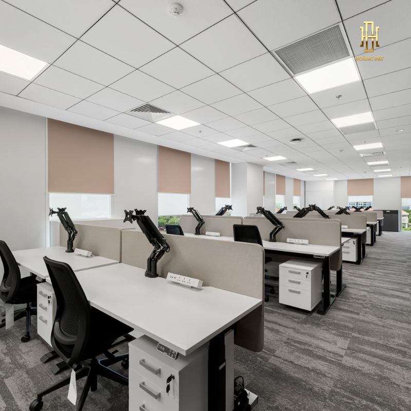 Thiết kế nội thất văn phòng Hoàng Đạt - TKVP003