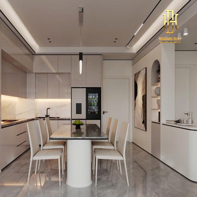 Thiết kế nội thất chung cư hiện đại - TK3D013