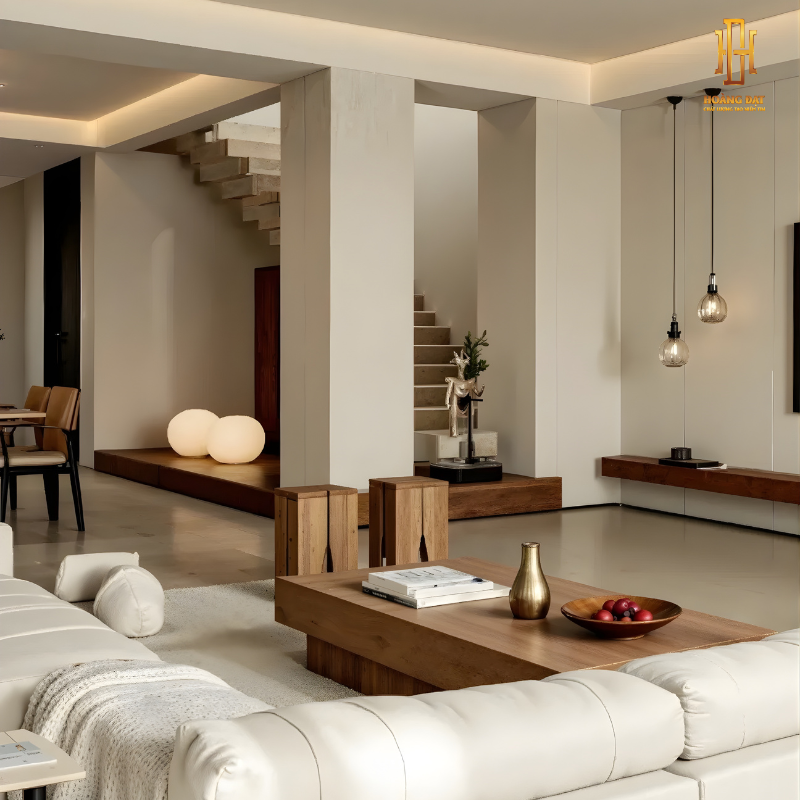 Thiết kế nội thất biệt thự Hoàng Đạt - TKBT007