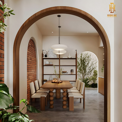 Thiết kế nội thất nhà phố Hoàng Đạt -TKNP007