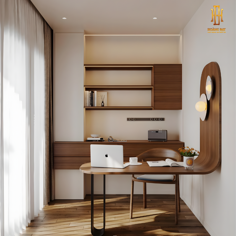 Thiết kế nội thất nhà phố Hoàng Đạt -TKNP007