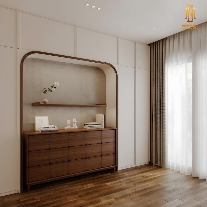 Thiết kế nội thất nhà phố Hoàng Đạt -TKNP007