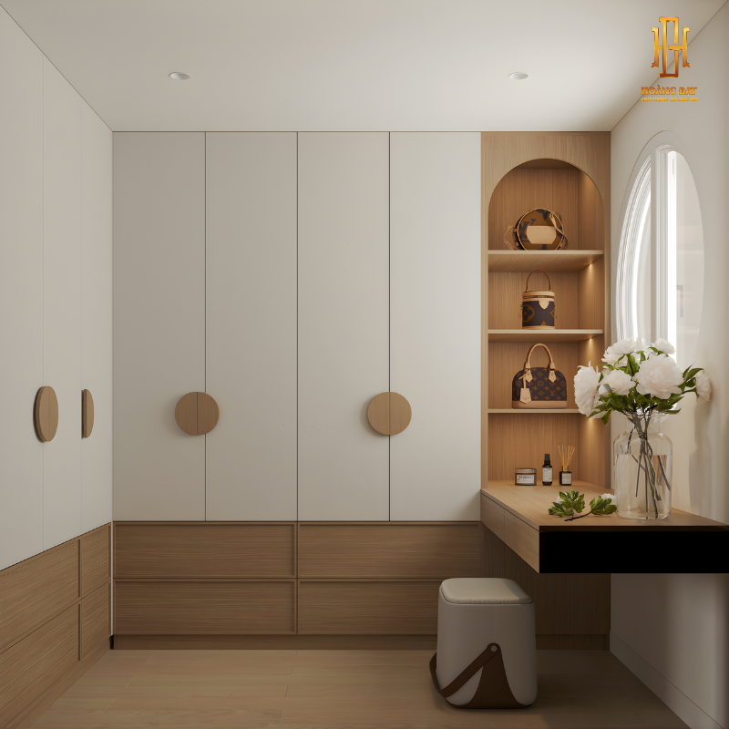 Thiết kế nội thất nhà phố Hoàng Đạt - TKNP008