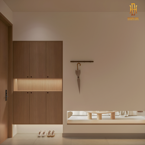 Thiết kế nội thất nhà phố Hoàng Đạt - TKNP008