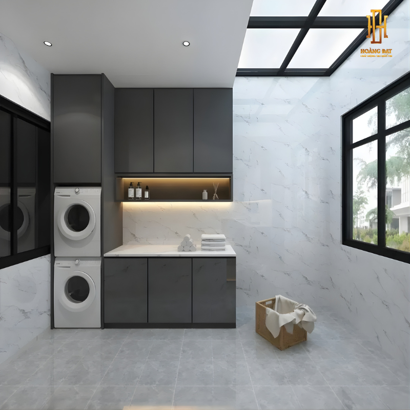 Thiết kế nội thất nhà phố Hoàng Đạt - TKNP009