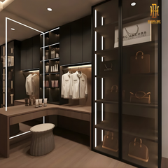 Thiết kế nội thất nhà phố Hoàng Đạt - TKNP009