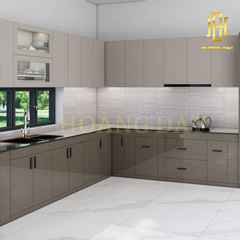 Tủ bếp nhựa cao cấp Hoàng Đạt - TBN010