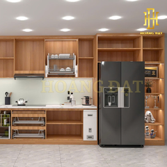 Tủ bếp nhựa cao cấp Hoàng Đạt - TBN008