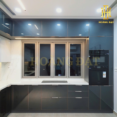 Tủ bếp hợp kim nhôm Hoàng Đạt - TBHK005