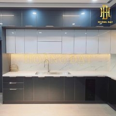Tủ bếp hợp kim nhôm Hoàng Đạt - TBHK005