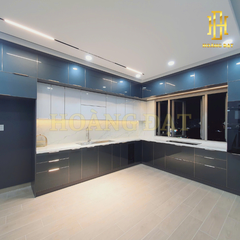 Tủ bếp hợp kim nhôm Hoàng Đạt - TBHK005